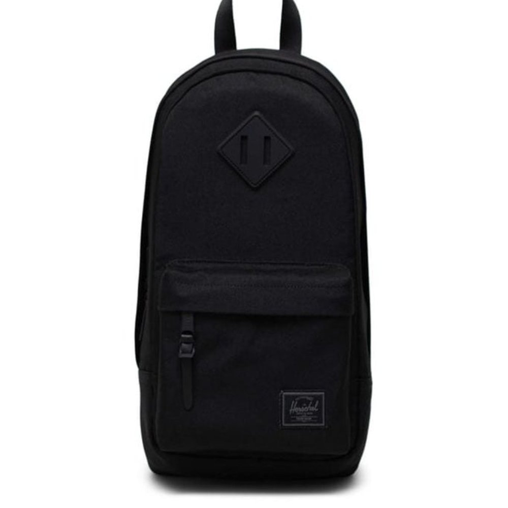 HERSCHEL HERITAGE SHOULDER BAG 8L BLACK TONAL 11388-05881-OS